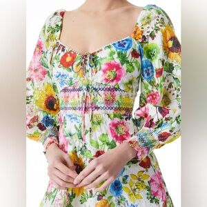 ALICE AND OLIVIA CRAWFORD SWEETHEART DRESS SIZE 0